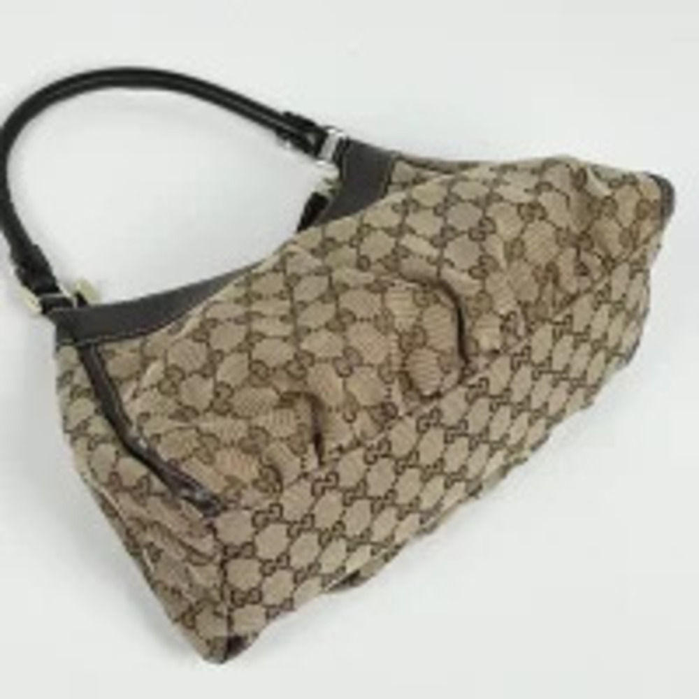 Gucci bag GG shoulder Hobo canvas brown Aby Brown